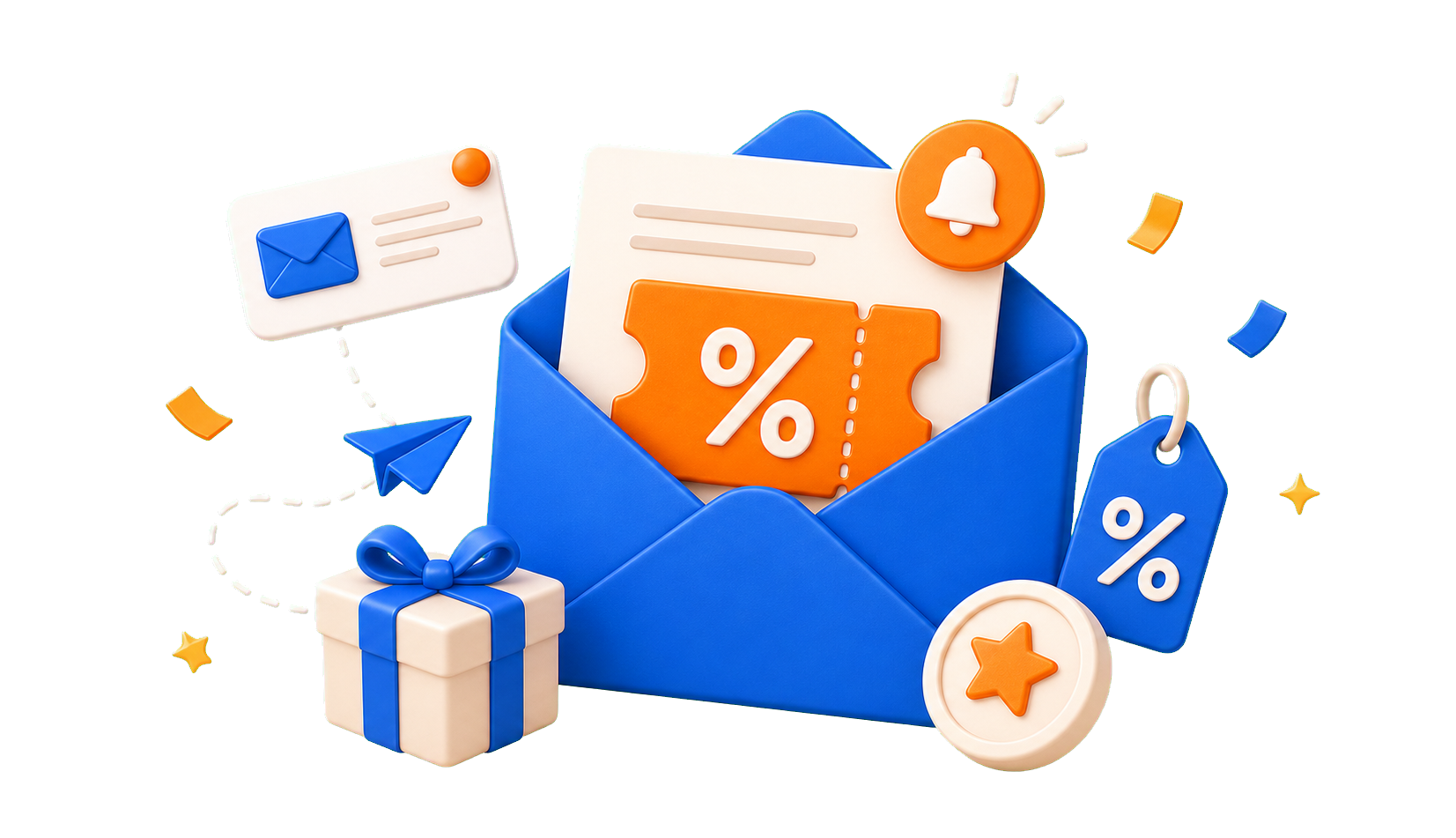 CouponLeo newsletter illustration
